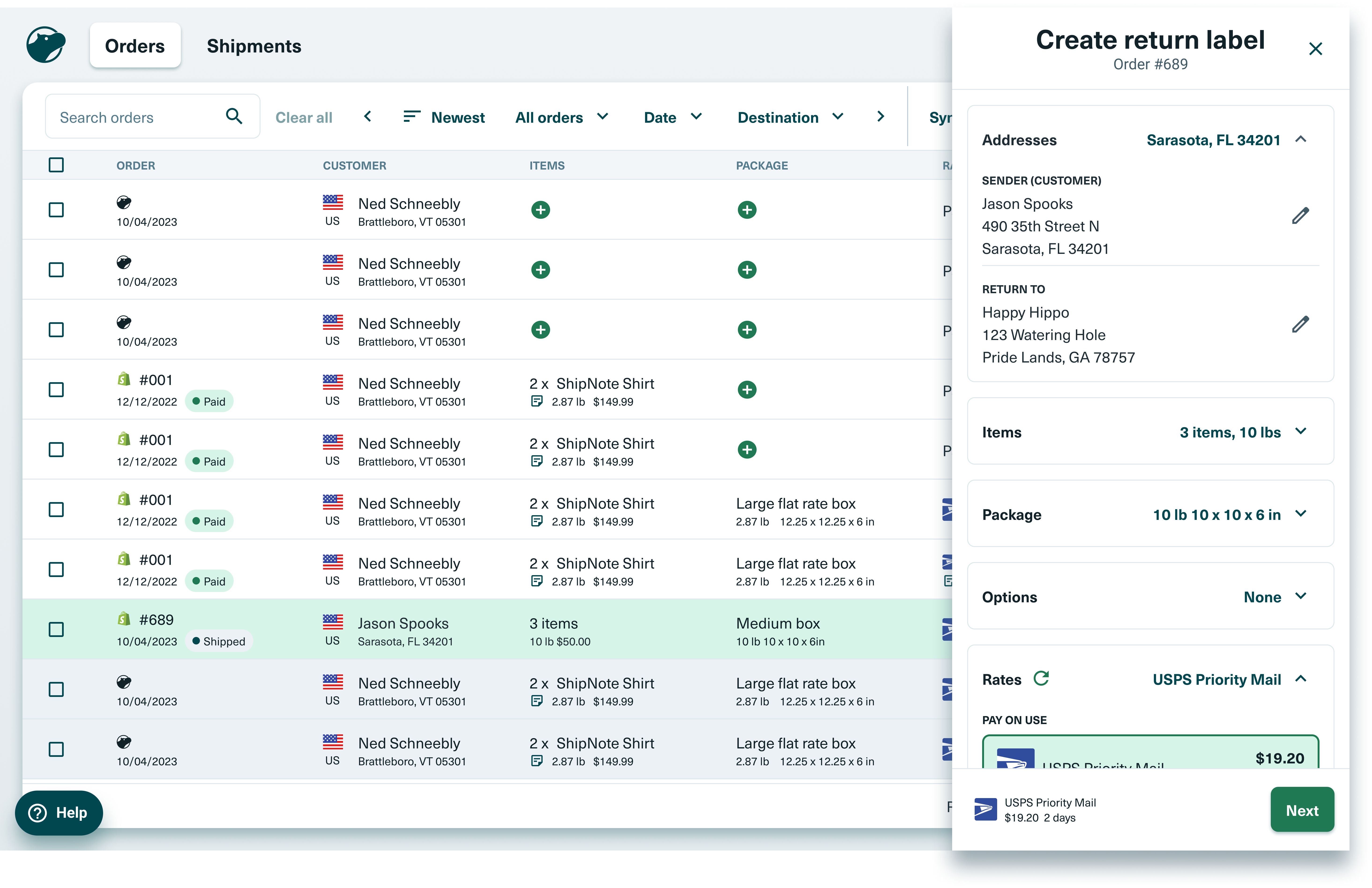 How to Create Return Labels in Shippo – Shippo