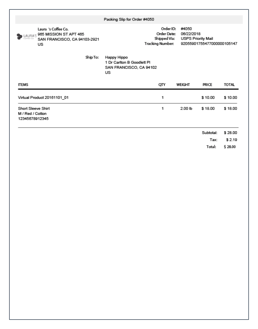 USPS Shipping Label Examples in Shippo – Shippo