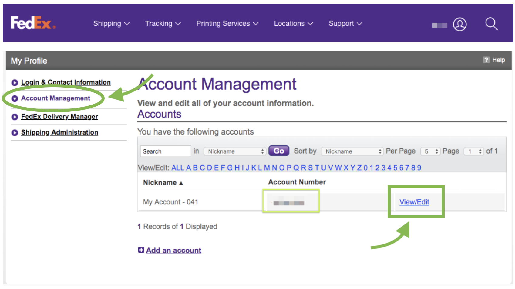 find fedex tracking number by address